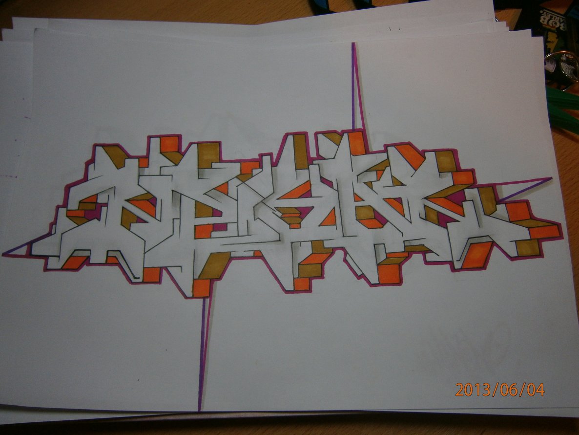 Graffiti Sketch - Photo by Neman532 (2013)