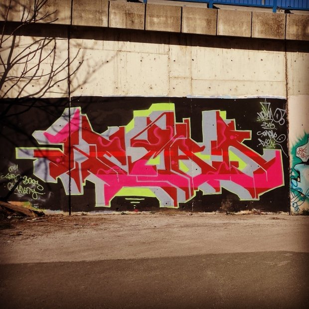 Graffiti Wall - Photo by Neman532 (2015)
