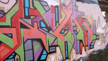 Graffiti Wall - Photo by Neman532