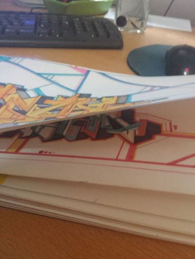 Graffiti Sketch - Photo by Neman532