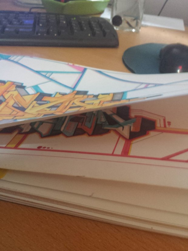 Graffiti Sketch - Photo by Neman532