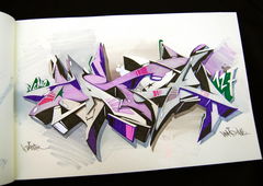 Graffiti Sketch in Sarajevo - Photo by Nemo1 - dater, nemo (2013)