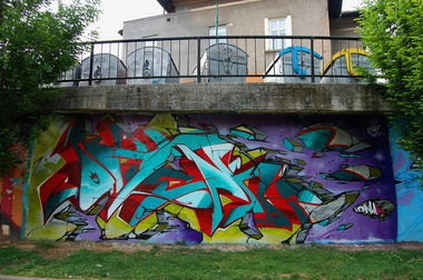Graffiti Wall in Sarajevo - Photo by Nemo1 - nemo, nemo, one (2013)