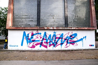 Graffiti Wall in Sarajevo - Photo by Nemo1 - nemo, nemo, one (2013)