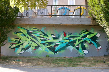 Graffiti Wall in Sarajevo - Photo by Nemo1 - nemo, nemo, one (2013)
