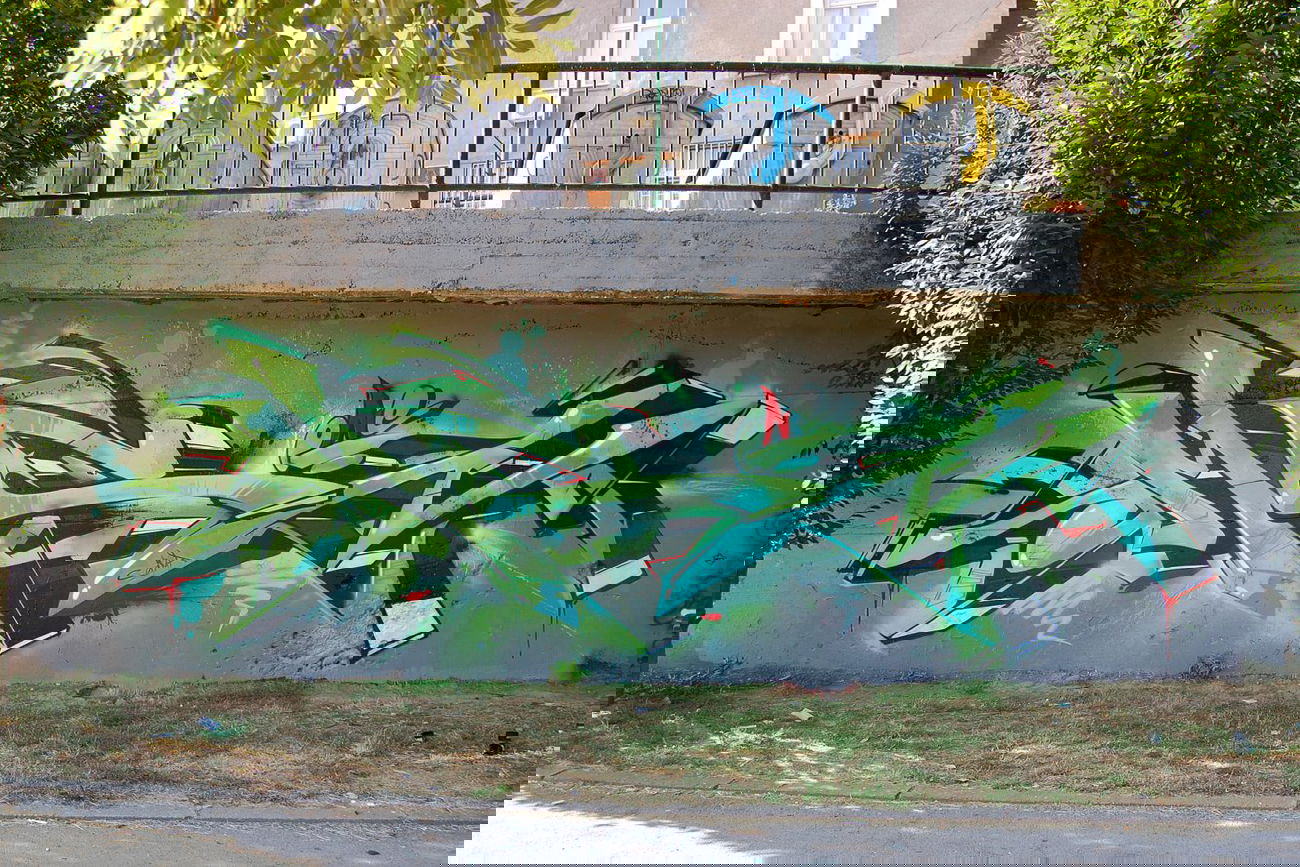 Graffiti Wall in Sarajevo - Photo by Nemo1 - nemo, nemo, one (2013)