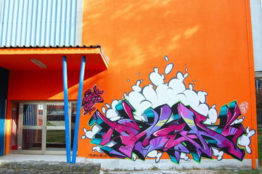 Graffiti Wall in Slavonski Brod - Photo by Nemo1 - nemo, nemo, one