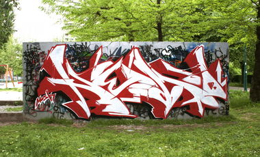Graffiti Wall in Sarajevo - Photo by Nemo1 - nemo, nemo, one (2011)