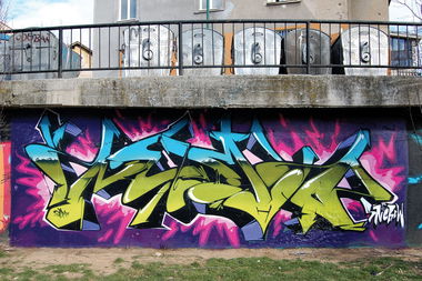Graffiti Wall in Sarajevo - Photo by Nemo1 - nemo, nwmo, one (2011)