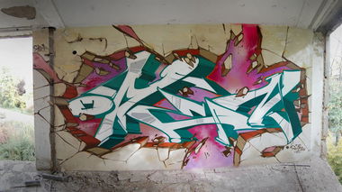 Graffiti Wall in Ilida - Photo by Nemo1 - nemo, omen, nemo (2013)