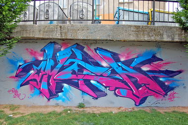 Graffiti Wall in Sarajevo - Photo by Nemo1 - nemo, omen, nemo (2013)