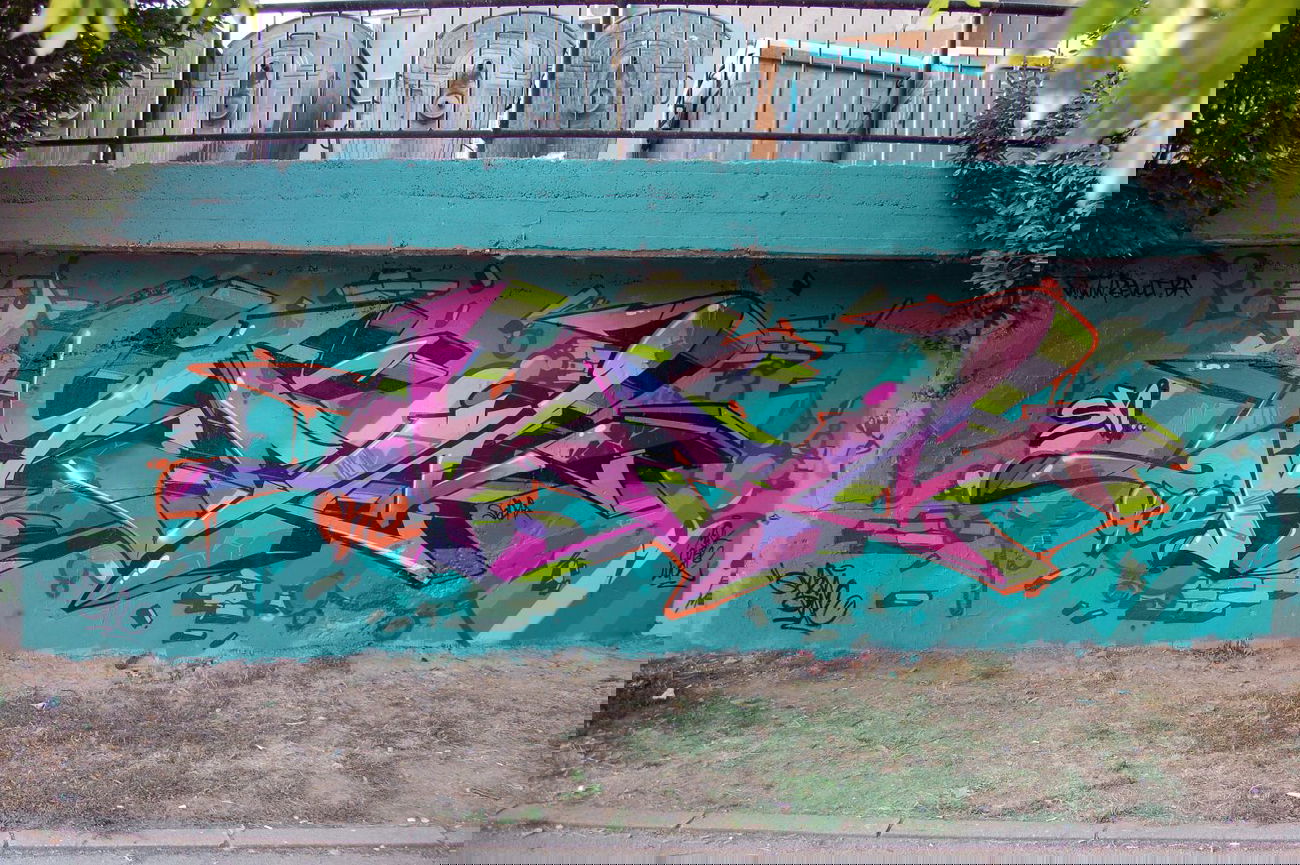 Graffiti Wall - Photo by Nemo1 (2013)