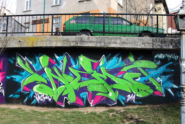 Graffiti Wall - Photo by Nemo1