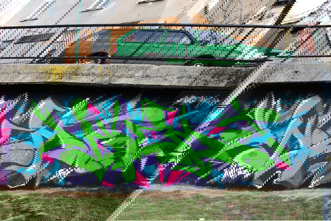 Graffiti Wall - Photo by Nemo1