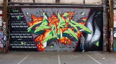 Graffiti Wall - Photo by Nemo1