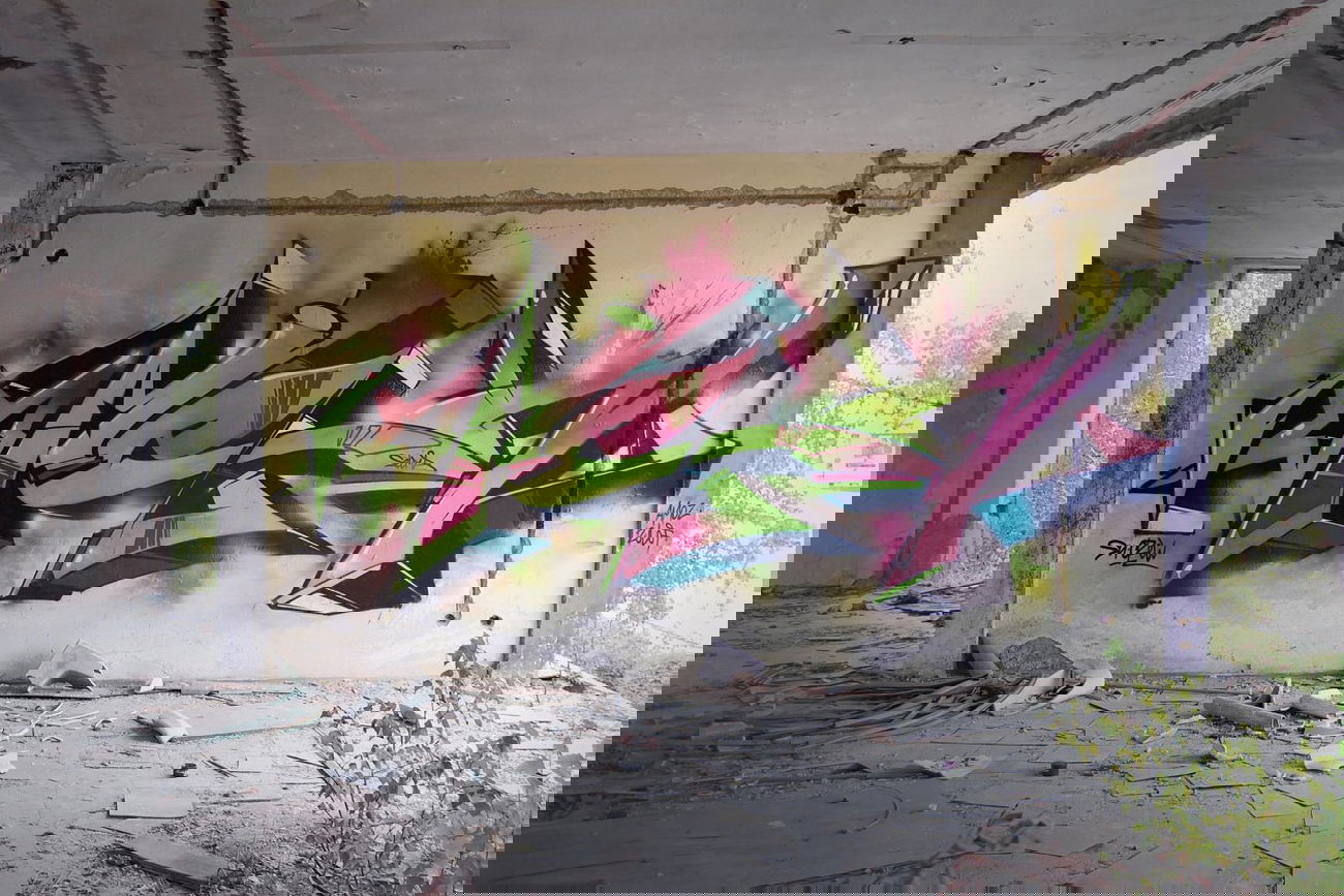 Graffiti Wall - Photo by Nemo1