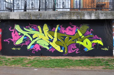 Graffiti Wall - Photo by Nemo1