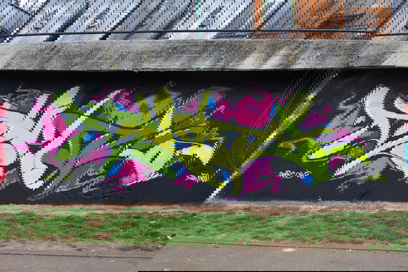 Graffiti Wall - Photo by Nemo1