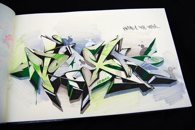 Graffiti Wall - Photo by Nemo1