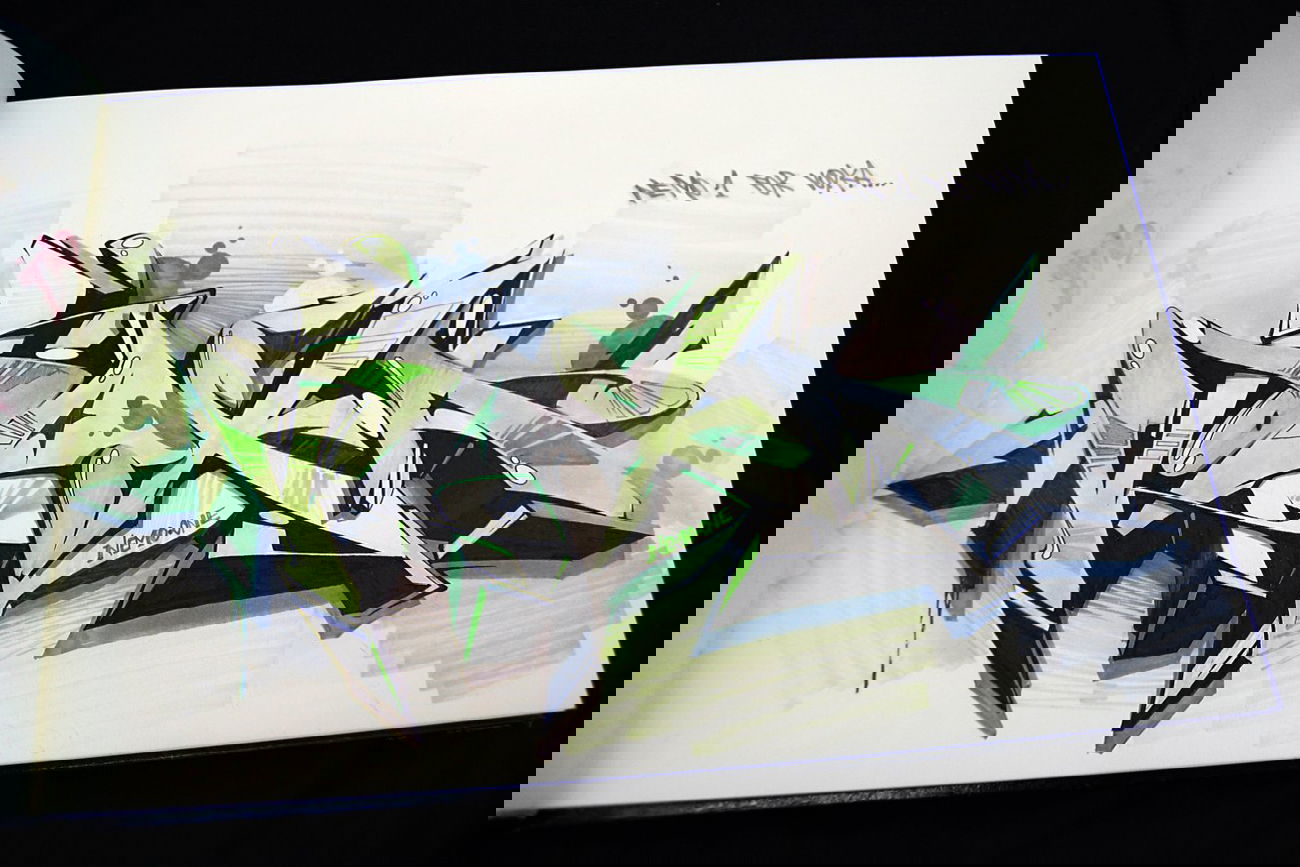 Graffiti Wall - Photo by Nemo1