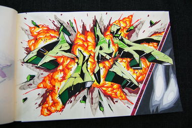 Graffiti Sketch - Photo by Nemo1