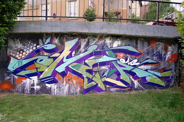 Graffiti Wall - Photo by Nemo1 (2014)