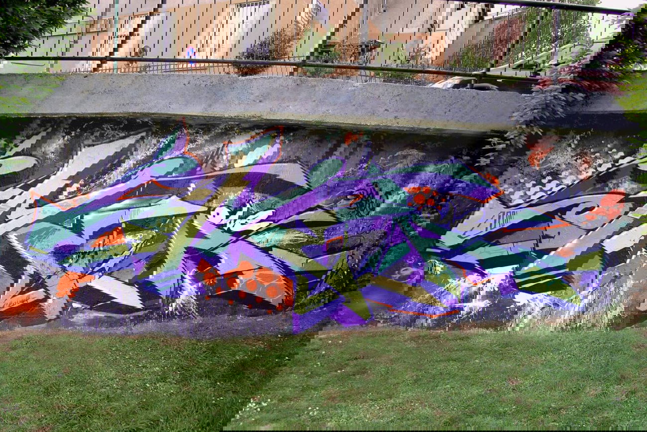 Graffiti Wall - Photo by Nemo1 (2014)