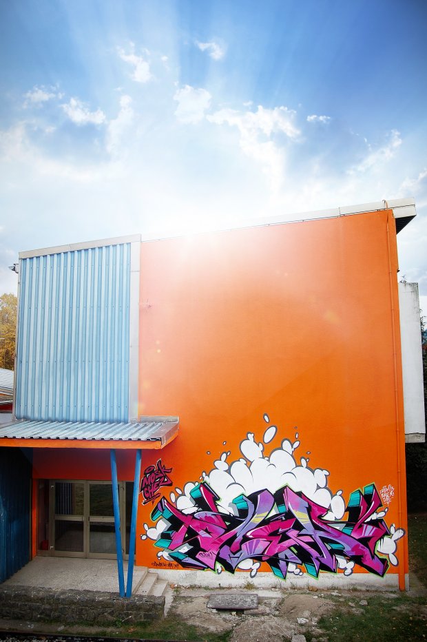 Graffiti Wall - Photo by Nemo1