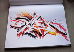 Graffiti Sketch - Photo by Nemo1 - nemo, nemo, one