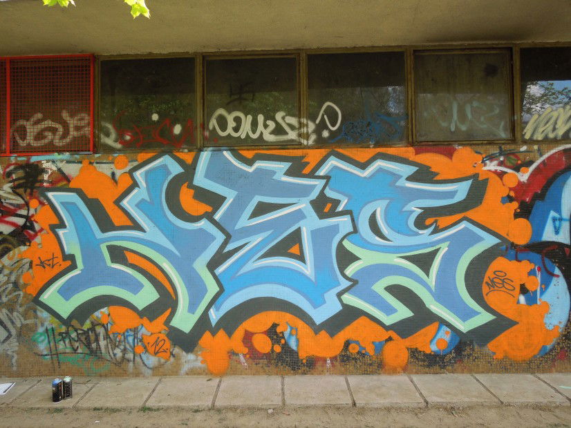 Graffiti Wall in Belgrade - Photo by Nesone45 - Nes (2012)