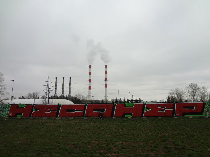 Graffiti Bombing in Belgrade - Photo by Nesone45 - Nesoner (2013)