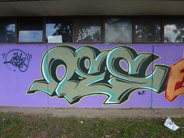 Graffiti Wall in Belgrade - Photo by Nesone45 - Nes (2013)