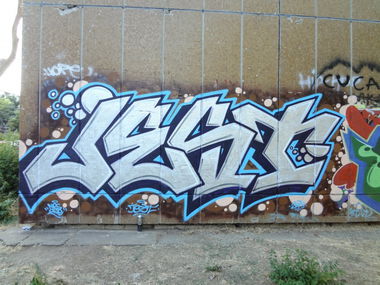 Graffiti Wall in Belgrade - Photo by Nesone45 - Nes (2013)