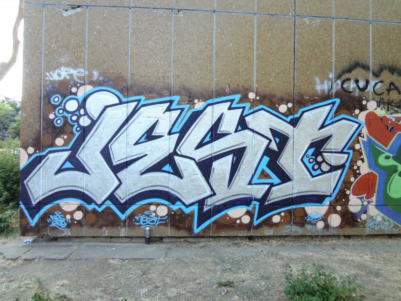 Graffiti Wall in Belgrade - Photo by Nesone45 - Nes (2013)