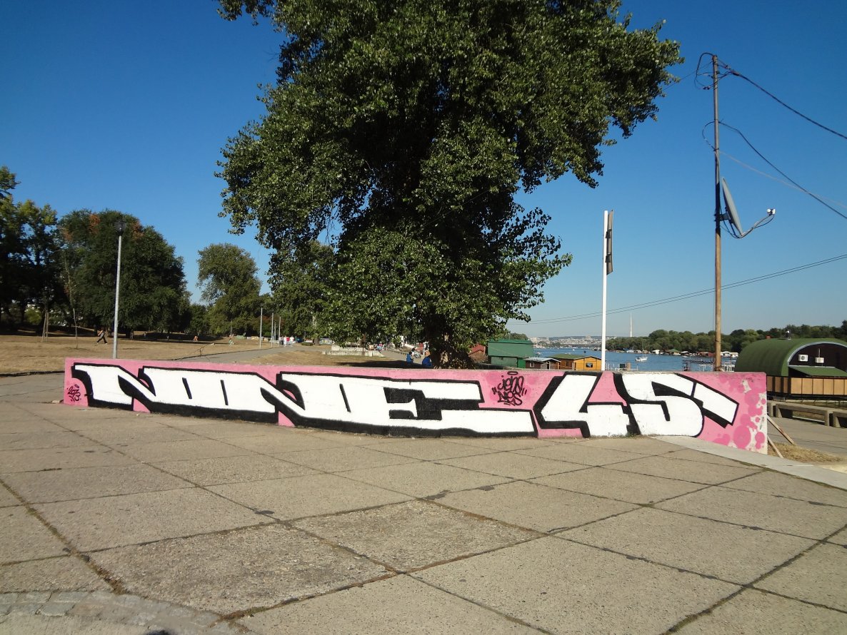 Graffiti Wall in Belgrade - Photo by Nesone45 - Jens, Nes (2013)