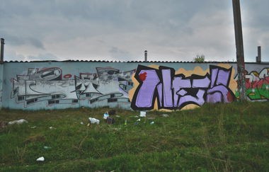 Graffiti Wall - Photo by Nets1 - Nets, Okrs, M5B (2015)