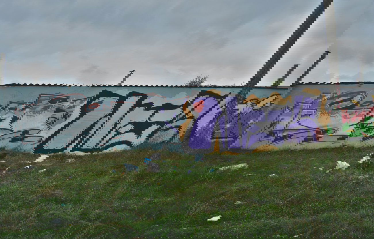 Graffiti Wall - Photo by Nets1 - Nets, Okrs, M5B (2015)