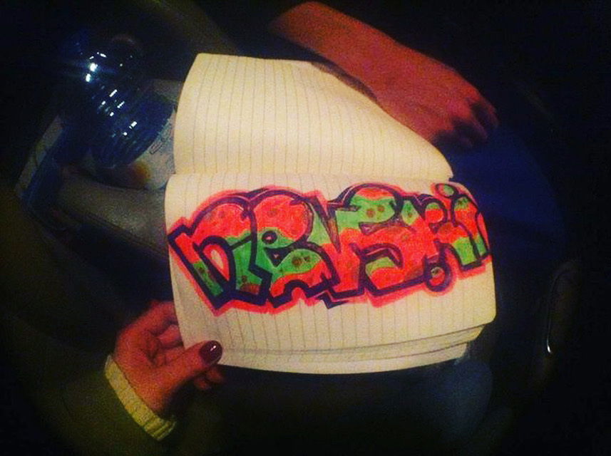 Graffiti Sketch - Photo by NevansoN