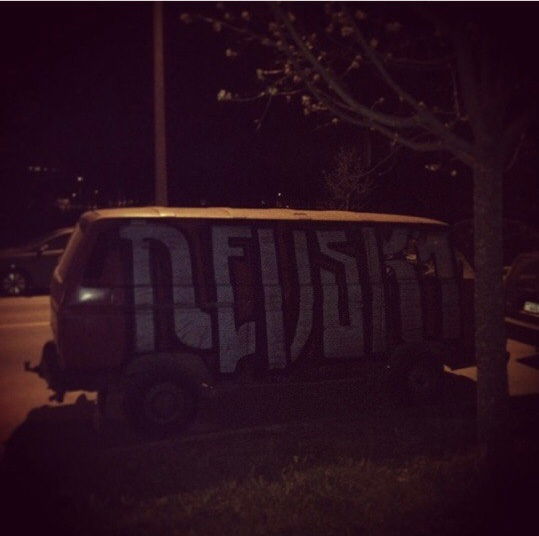 Graffiti Bombing - Photo by NevansoN