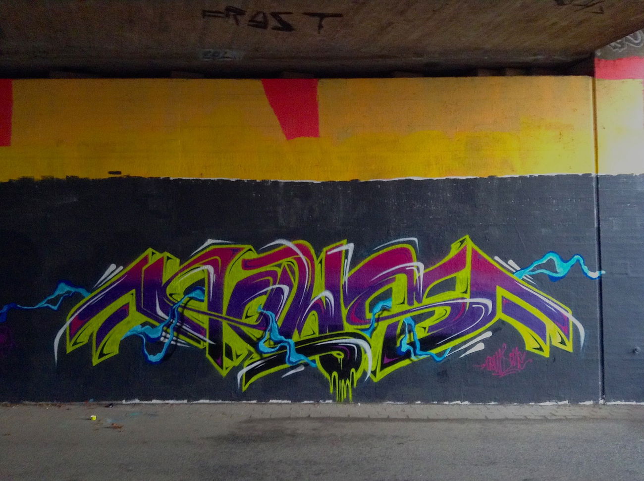 Graffiti Wall - Photo by NewsOne - news, derbe1, kaarst