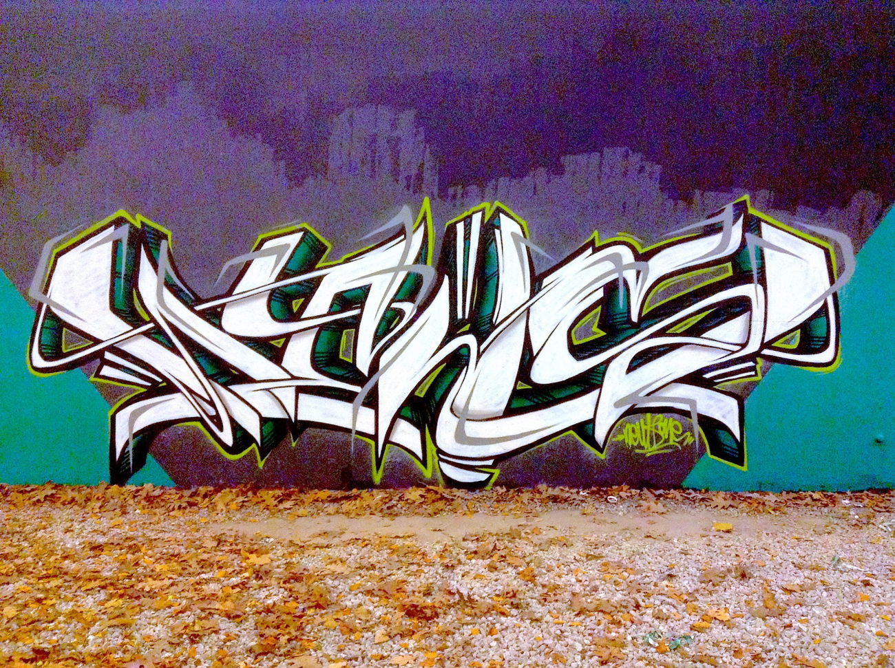 Graffiti Wall - Photo by NewsOne - news, derbe1, bochum