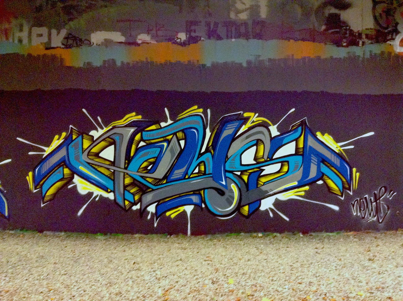 Graffiti Wall - Photo by NewsOne - news, derbe1, bochum