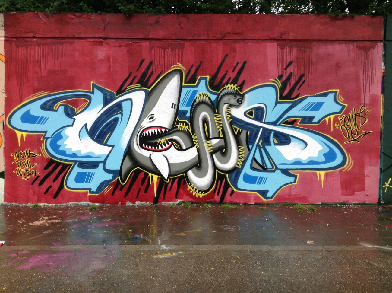 Graffiti Wall - Photo by NewsOne