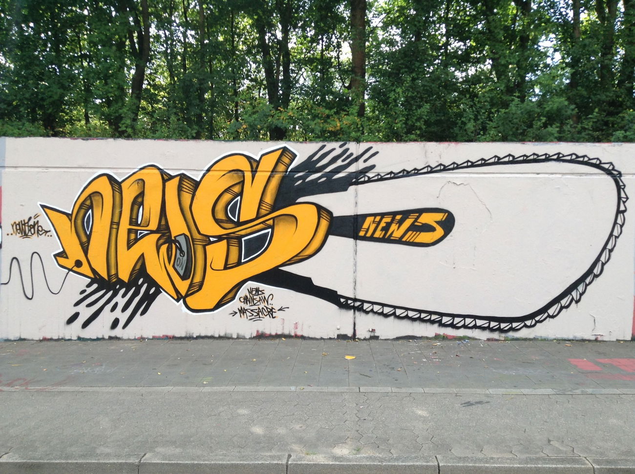 Graffiti Wall - Photo by NewsOne