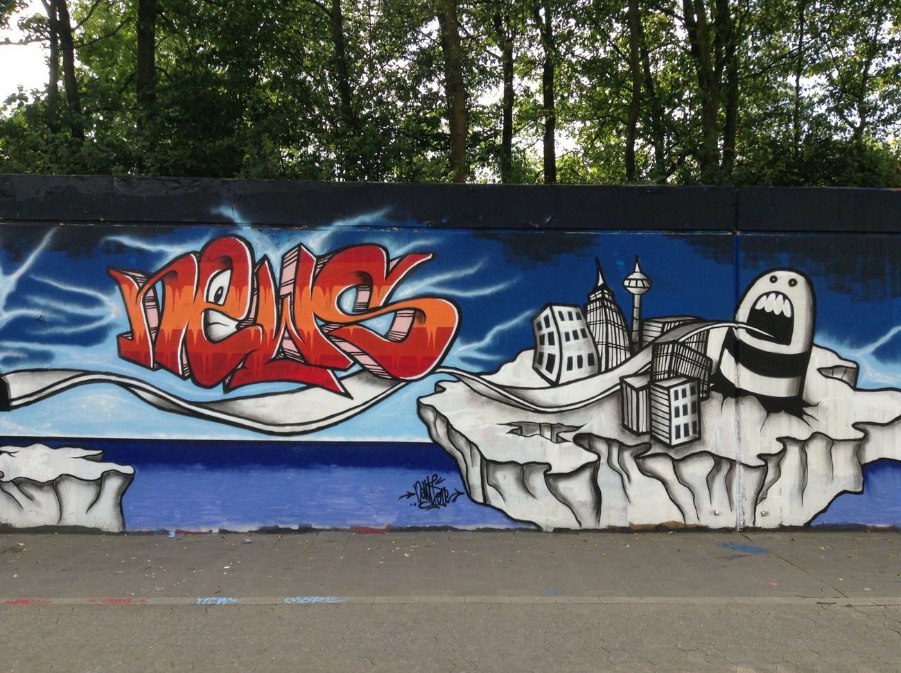 Graffiti Wall - Photo by NewsOne