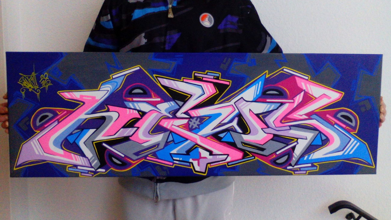 Graffiti Artwork - Photo by Newsu - news, canvas