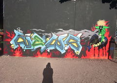 Graffiti Wall - Photo by Newsu (2025)