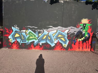 Graffiti Wall - Photo by Newsu (2025)