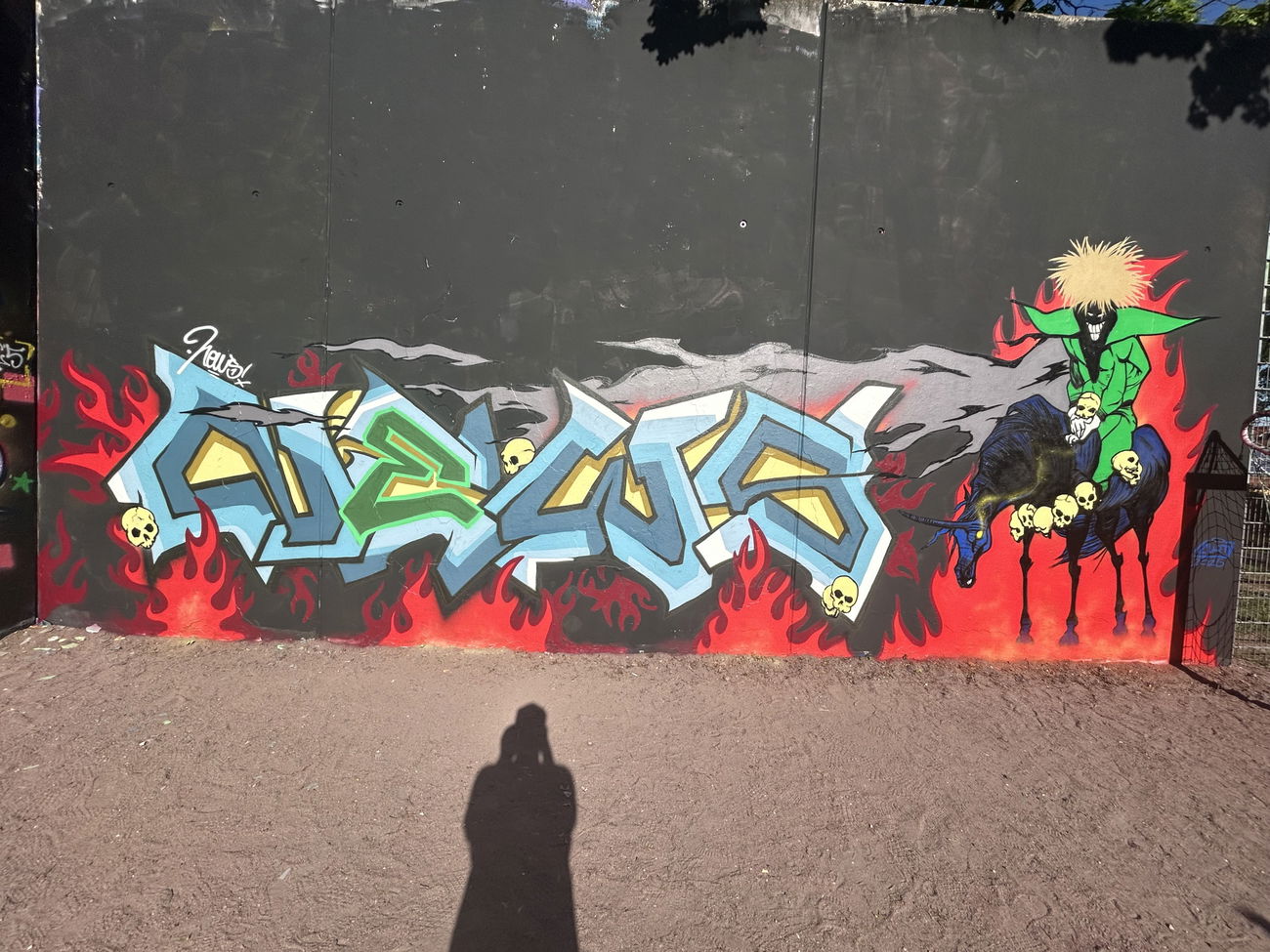 Graffiti Wall - Photo by Newsu (2025)