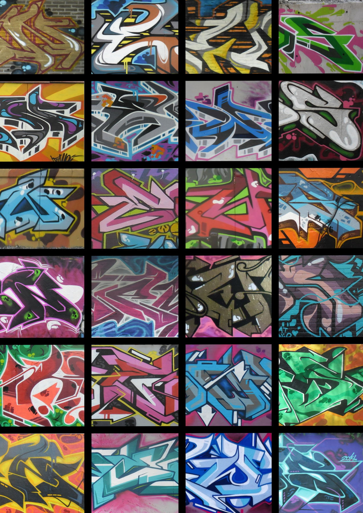 Graffiti Wall - Photo by Newsu